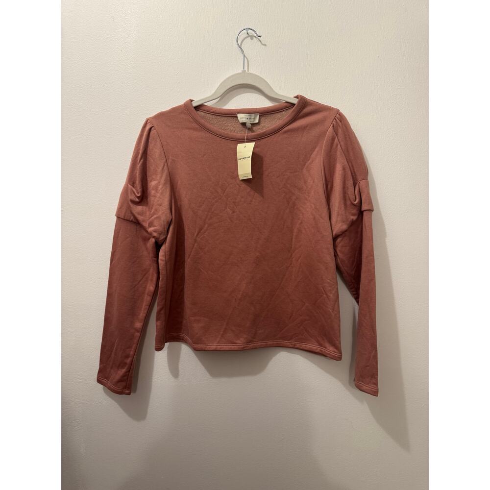 Lucky Brand Puff Sleeve Sweater